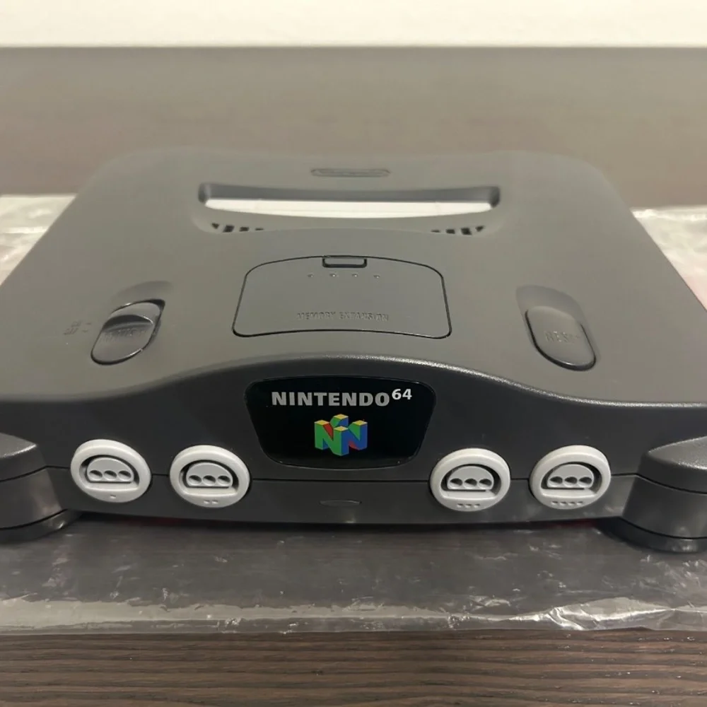 Nintendo 64 with Controllers & Adapter